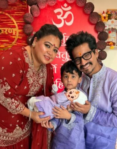 Bharti Singh Baby Kaju Name